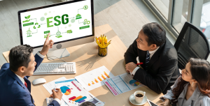 Empresa cuidando da segurança com as práticas ESG